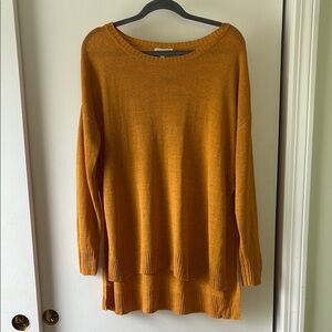 Eileen Fisher Marigold Organic Linen Sweater S